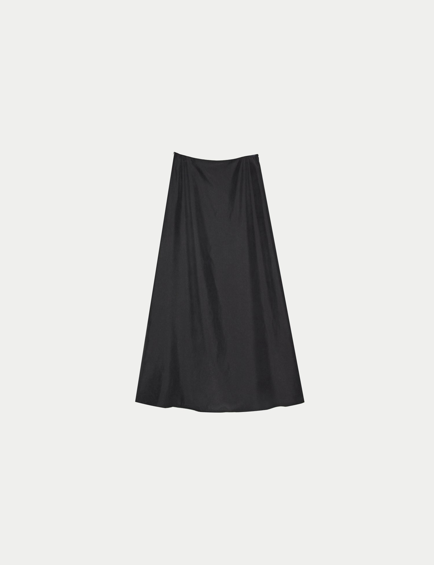 Acetate skirt in greige