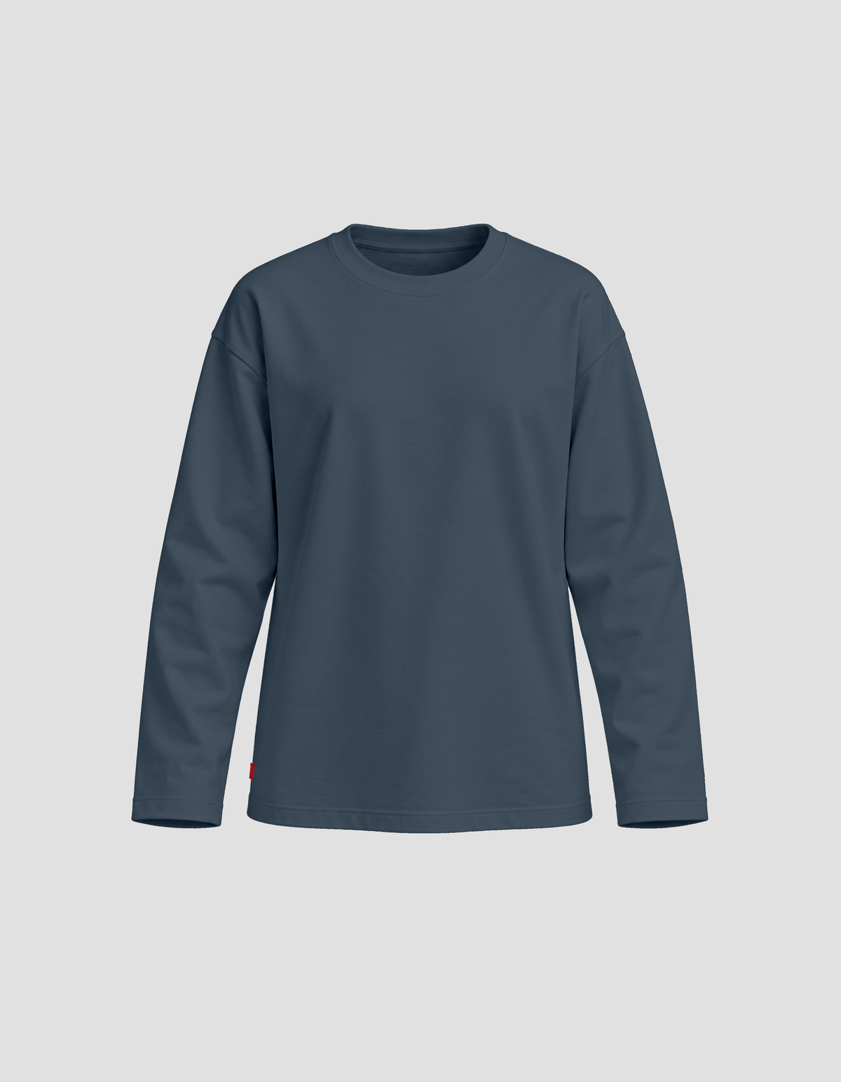 Cropped cupro tennis shirt with dropped shoulders
